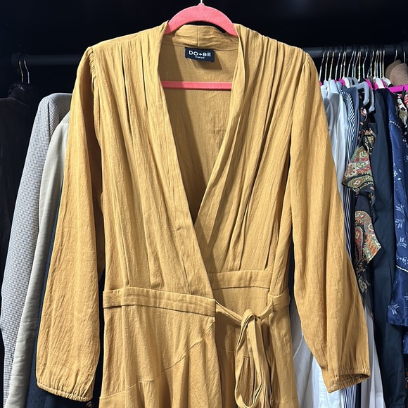 Long Sleeve Wrap Dress - Picture 2 of 4